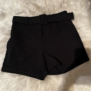 Express belted shorts
